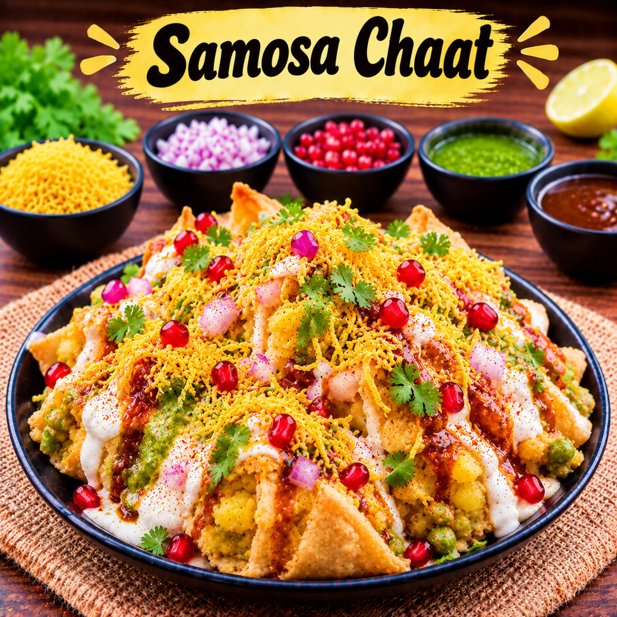 Samosa Chaat